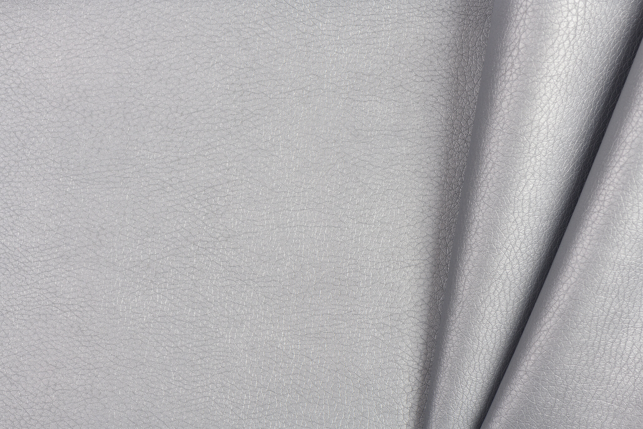 Skai Kunstleer Zilver Metallic