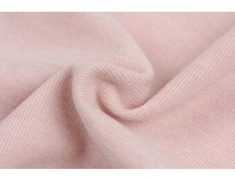 Brushed Rib Jersey Stof - Zacht Oud Roze