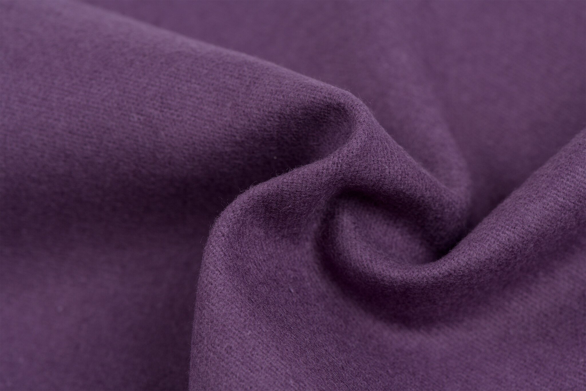 Katoenen Flanel Mulberry Paars – Zacht, Warm & Veelzijdig