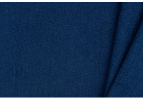 Knitted Jeans Stretch Stof Donkerblauw