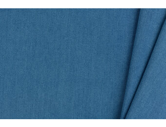 Knitted Jeans Stretch Stof Blauw