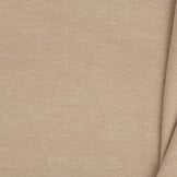 Brushed Rib Jersey Stof - Zand