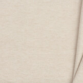 Brushed Rib Jersey Stof - Licht Beige