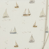 Jersey Katoen Digitale Print - Zeilboten