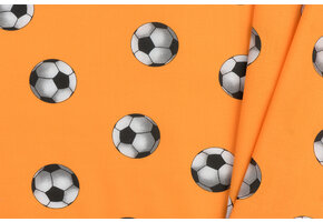 Voetbalstoffen Oranje voetbalstof