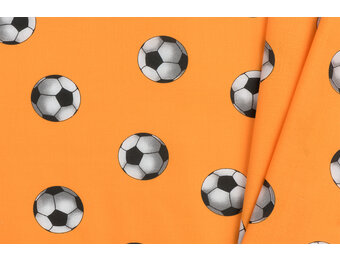 Voetbalstoffen Oranje voetbalstof