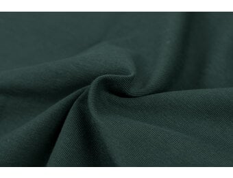 Katoenen Jersey Donkergroen