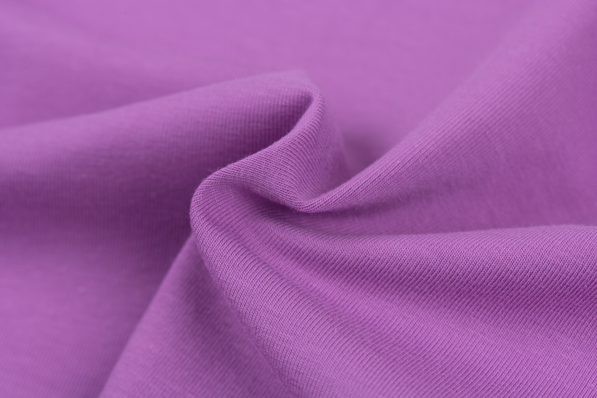 Katoenen Jersey Licht Violet