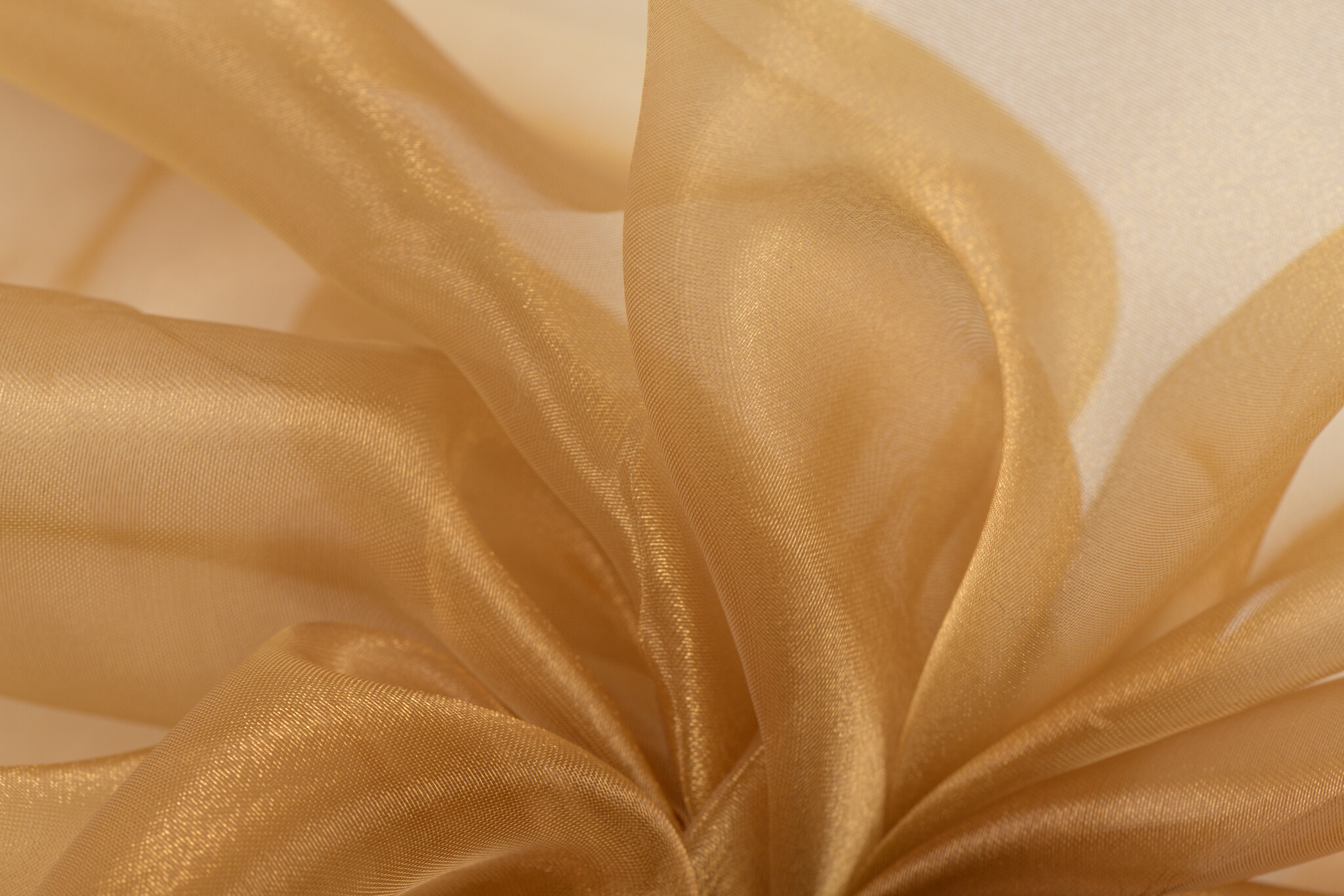 Organza Brons - Goud