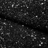 Pailletten stof zwart