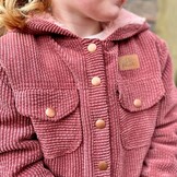 Bubble Corduroy - Oud Paars