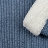 Faux Fur Corduroy Stof Jeans – Warm, Dubbelzijdig & Stijlvol