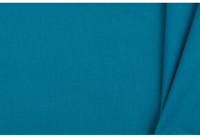 Uni katoen stof petrol