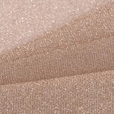 Lurex glitter champagne beige