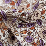 Jersey Katoen Digitale Print - Bloemkool Lila