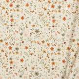 Jersey Katoen Digitale Print - Bloem Collage Beige