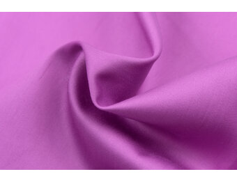 Katoen Satijn Stof - Paars