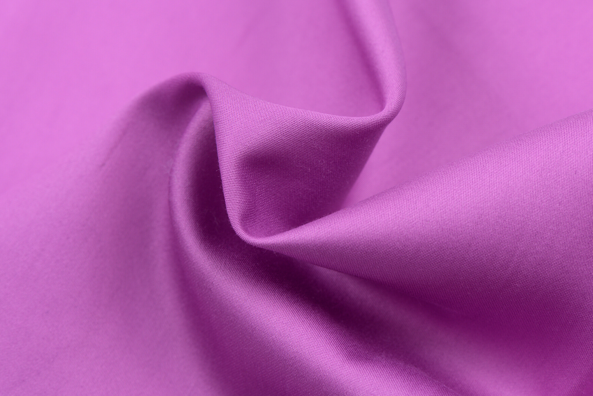 Katoen Satijn Stof - Paars