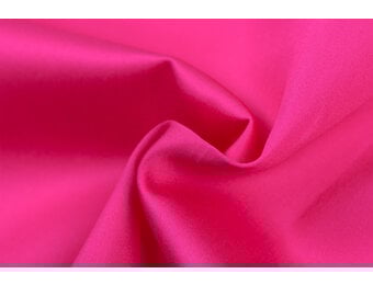 Katoen Satijn Stof - Pink