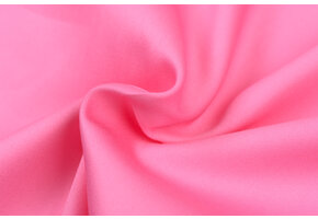 Katoen Satijn Stof - Licht Pink
