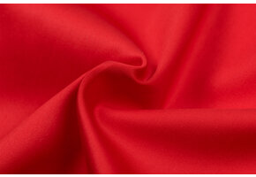 Katoen Satijn Rood