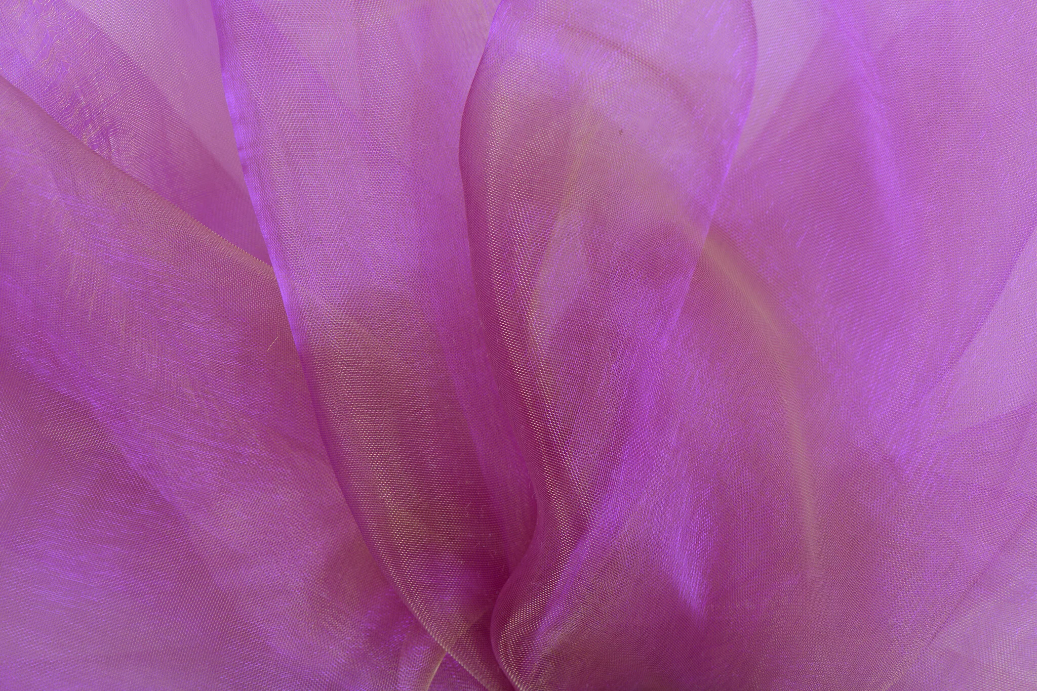 Organza Two-Tone Lila-Goud