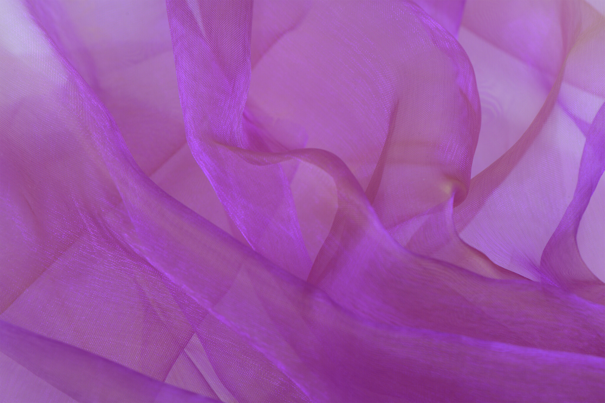 Organza Two-Tone Lila-Goud