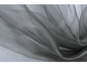 Organza Two-Tone Grijs - Zwart