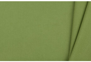 Uni Katoen Stof Kiwi Groen