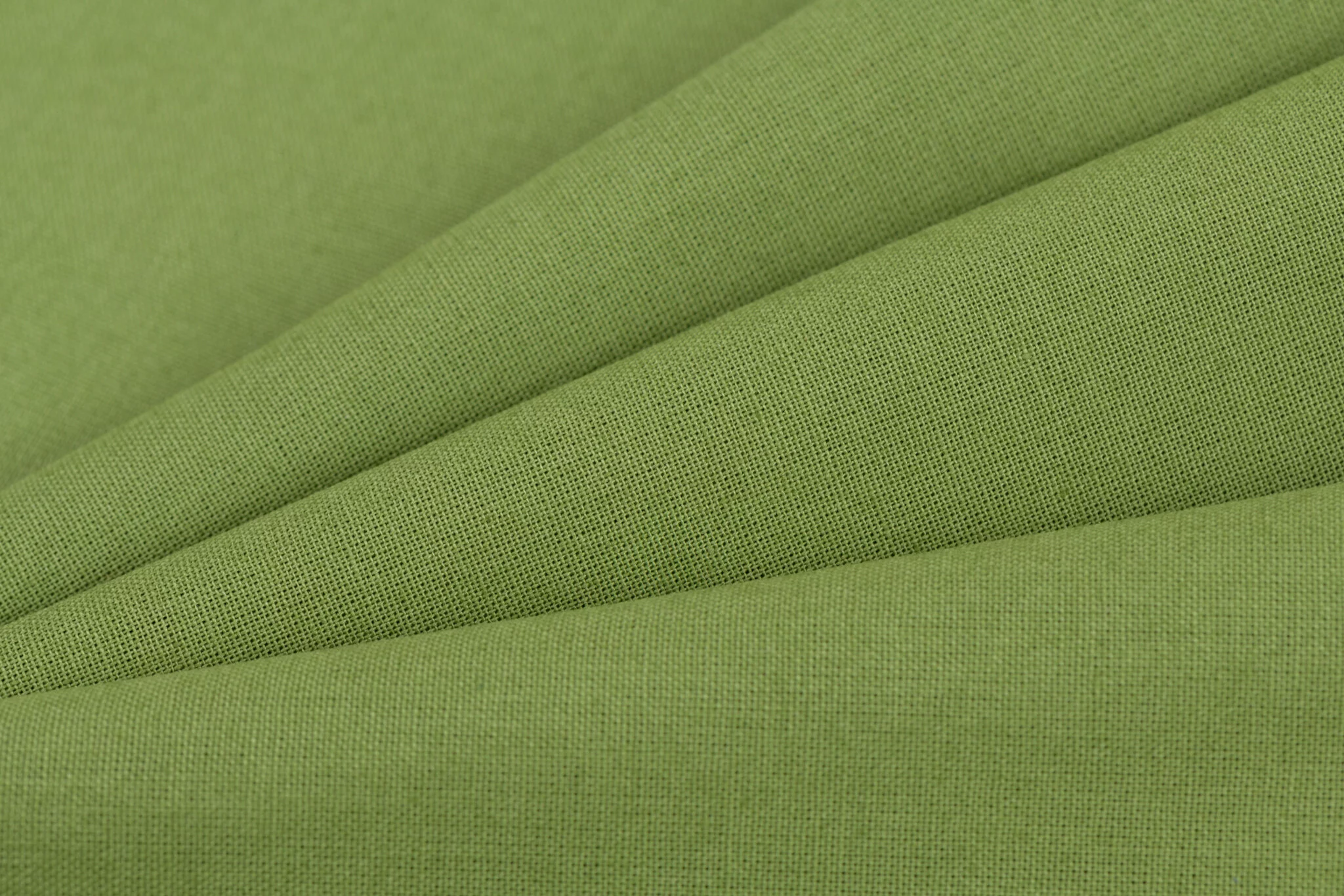 Uni Katoen Stof Kiwi Groen – Zacht, Soepel & Veelzijdig