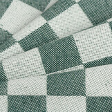 Dambont Theedoekenstof Donkergroen – Stevige Katoenen Pompdoek