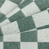 Dambont / Theedoekenstof, Donkergroen