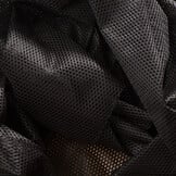 Mesh- Basket Voering Zwart