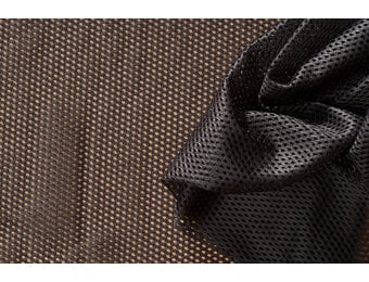 Mesh- Basket Voering Zwart