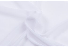 Mesh Stof Stretch Wit