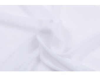 Mesh Stof Stretch Wit