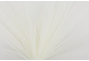 Bruidstule Stof Ivoor 300CM Breed