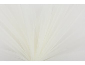 Bruidstule Stof Ivoor 300CM Breed