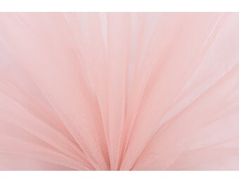 Bruidstule Stof Oud Roze 300CM Breed