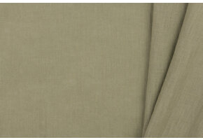 Gewassen Linnen Stof Olijf