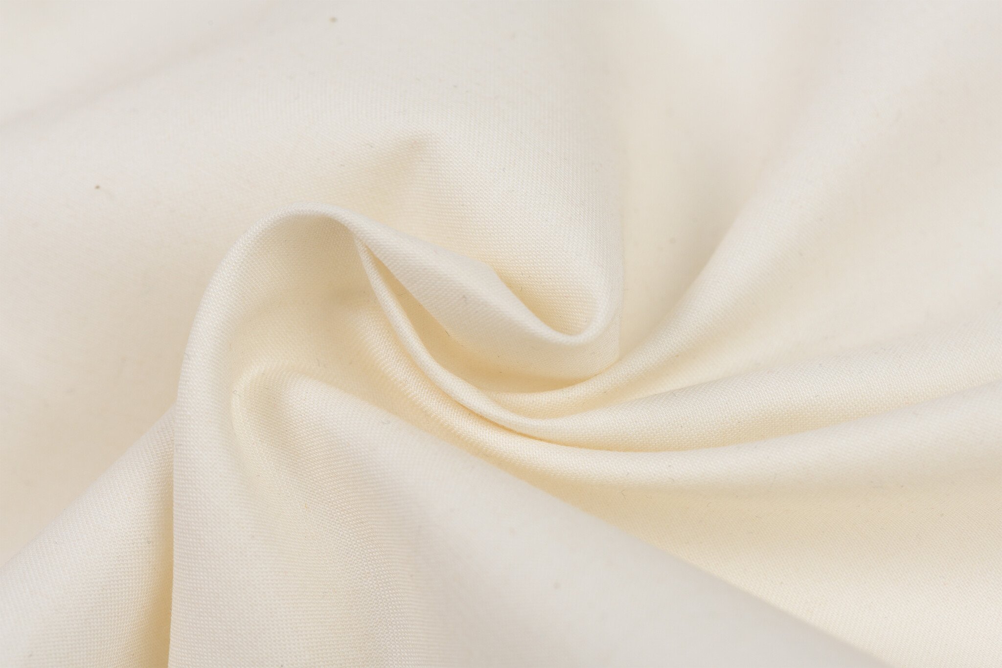Katoen Satijn Stof Naturel