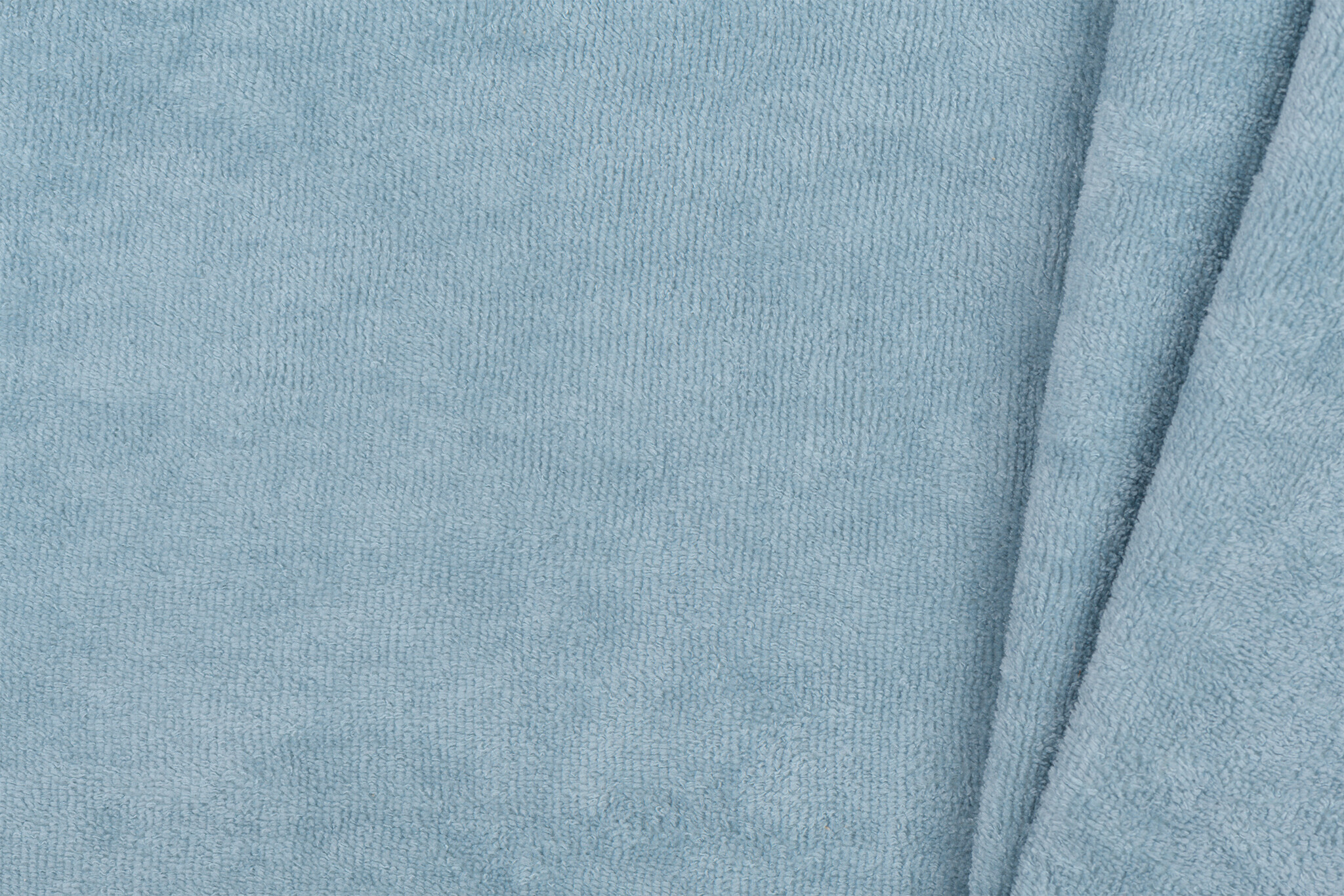 Bamboe Badstof Licht Jeans Blauw