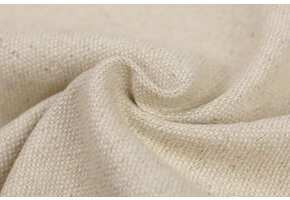 Gewassen Gentle Linnen Stof - Naturel