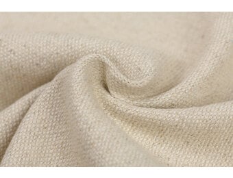 Gewassen Gentle Linnen Stof - Naturel