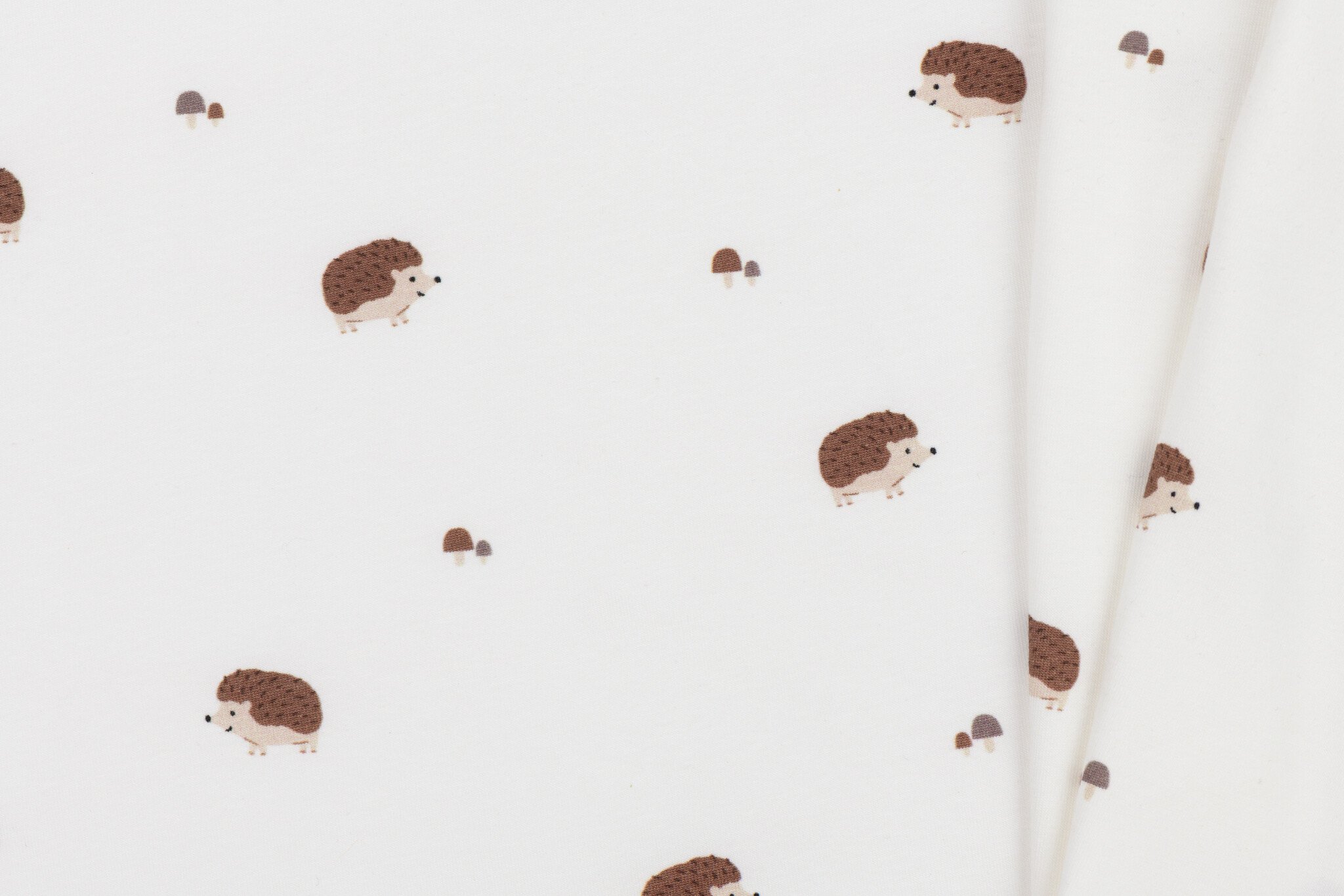 Jersey Katoen Print - Egeltjes