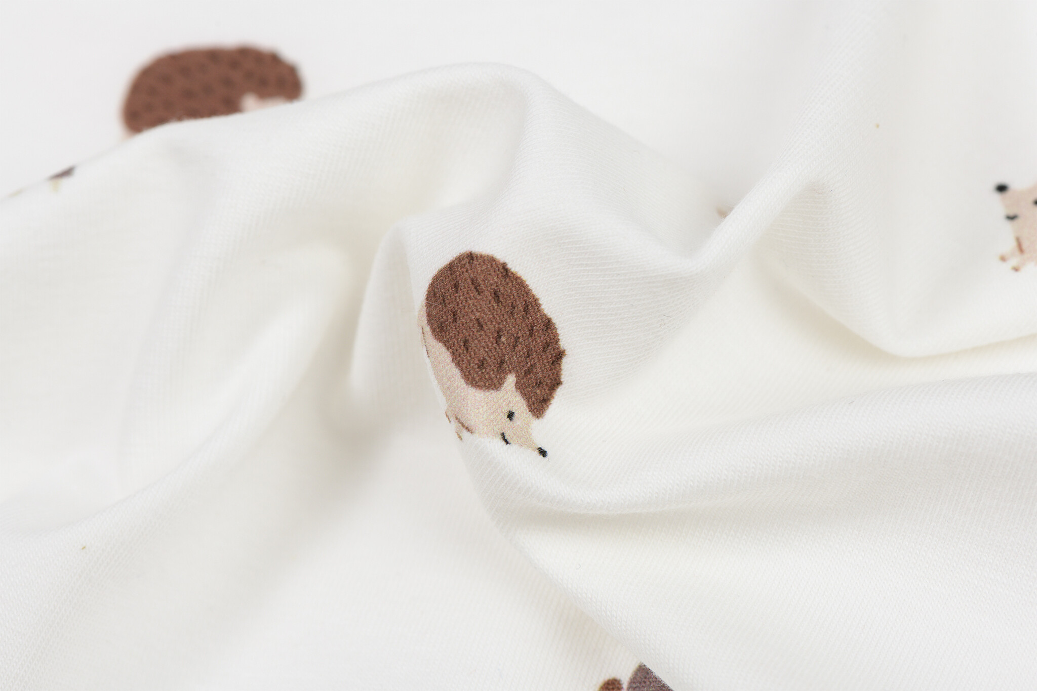 Jersey Katoen Print - Egeltjes