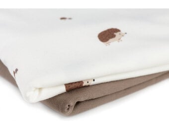 Jersey Katoen Print - Egeltjes