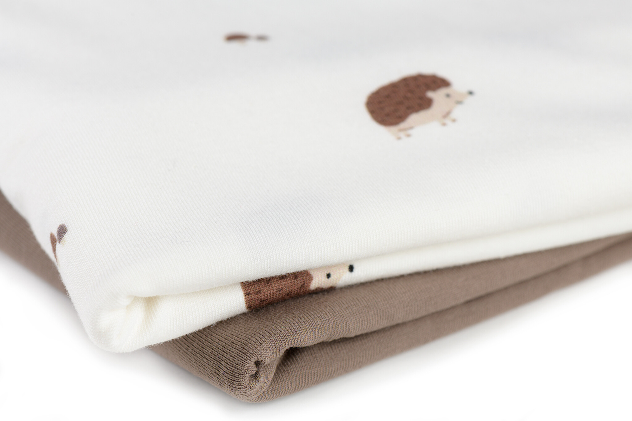 Jersey Katoen Print - Egeltjes