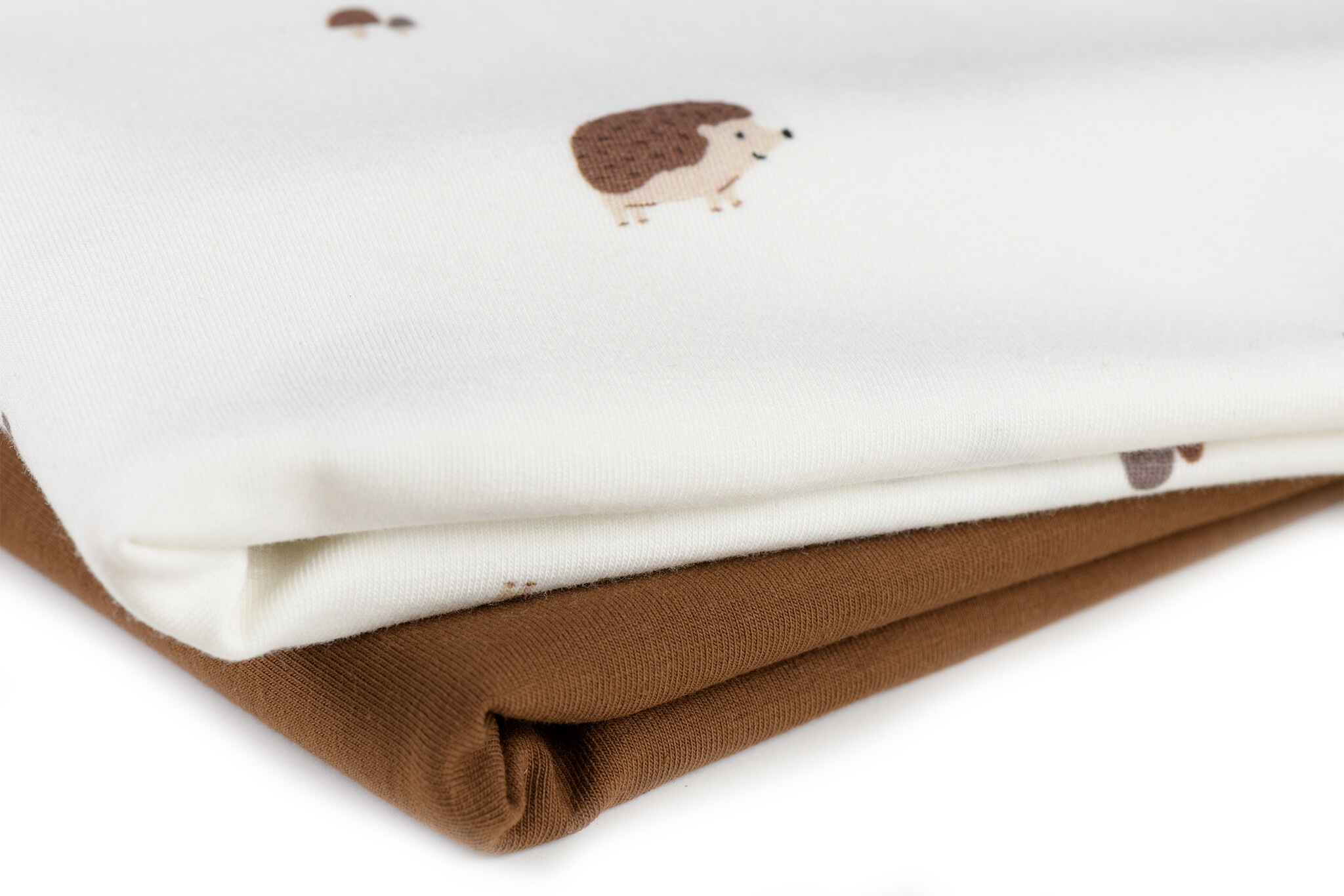 Jersey Katoen Print - Egeltjes