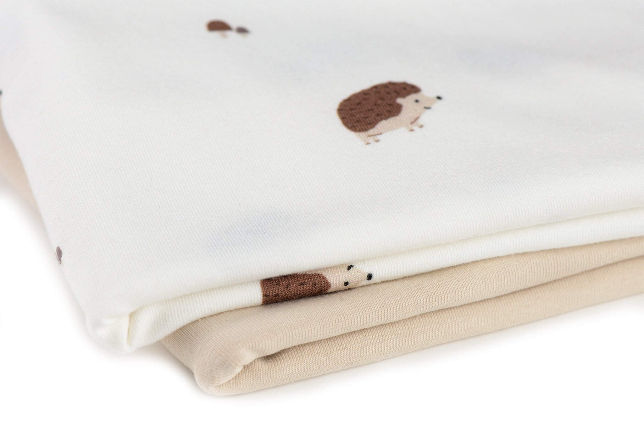 Jersey Katoen Print - Egeltjes